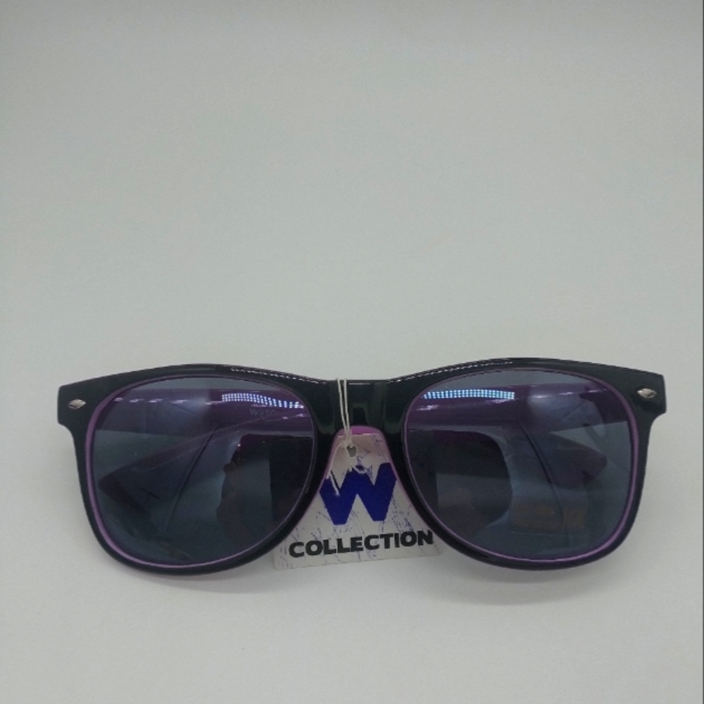 W2zone Black Purple Sunglasses
